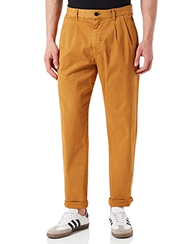 Desigual Mens Pant_Roman Hose, Yellow, 28 von Desigual