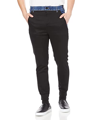 Desigual Mens Tadeo Casual Pants, Black, 30 von Desigual