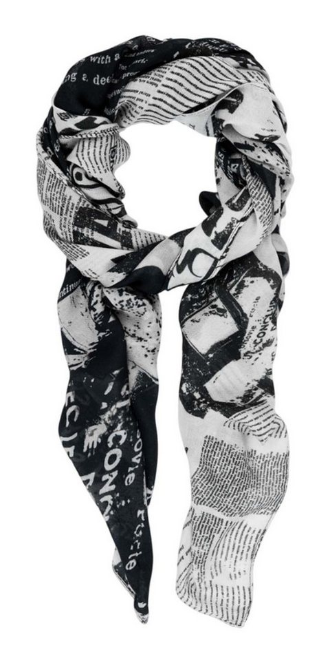 Desigual Modetuch Newspaper Rectangle Foulard von Desigual