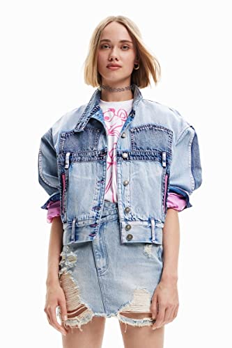 Desigual Oversize-Jeansjacke Frau von Desigual