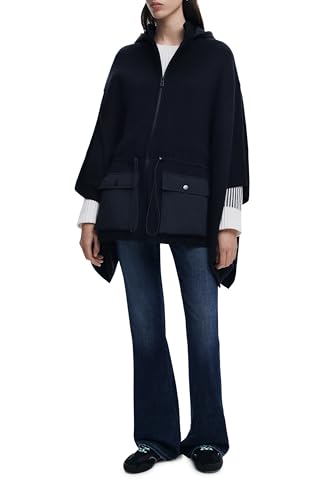 Desigual PONCHO_MIX ALDAMA MY, 2000 BLACK, U von Desigual