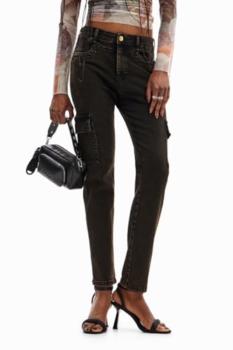 Desigual Pant_DANUBIO, 2021 COP Grey, 38 von Desigual