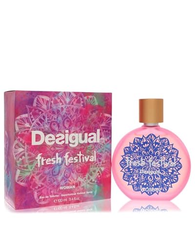 Desigual Parfum 07-1504000 Fresh Festival Eau de Toilette, 100 ml von Desigual
