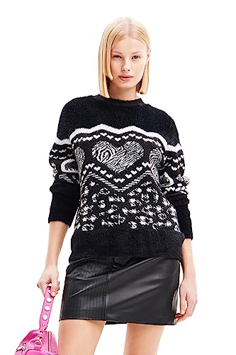 Desigual Pullover_Creta, 2000 Black, L von Desigual