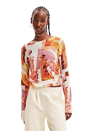 Desigual Pullover_FOTINA_Pull, 3049 PINK, L von Desigual