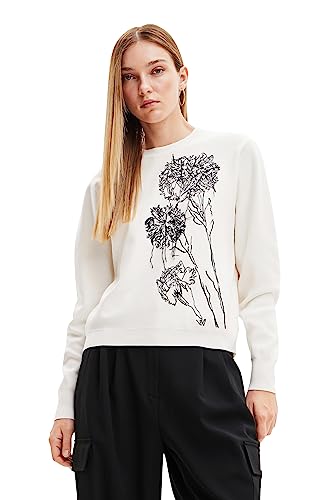 Desigual Pullover_Petunia-Lacroix, 1006 Bone, M von Desigual