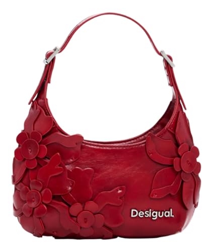 Desigual Reprise Red Valentine Haiti Hand Bag Carmine von Desigual