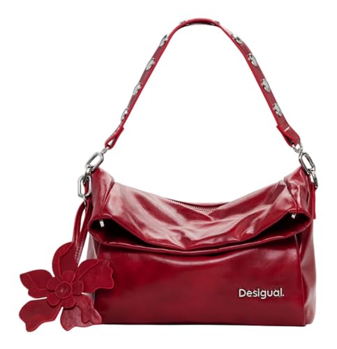 Desigual Reprise Red Valentine Loverty Shoulder Bag Carmine von Desigual