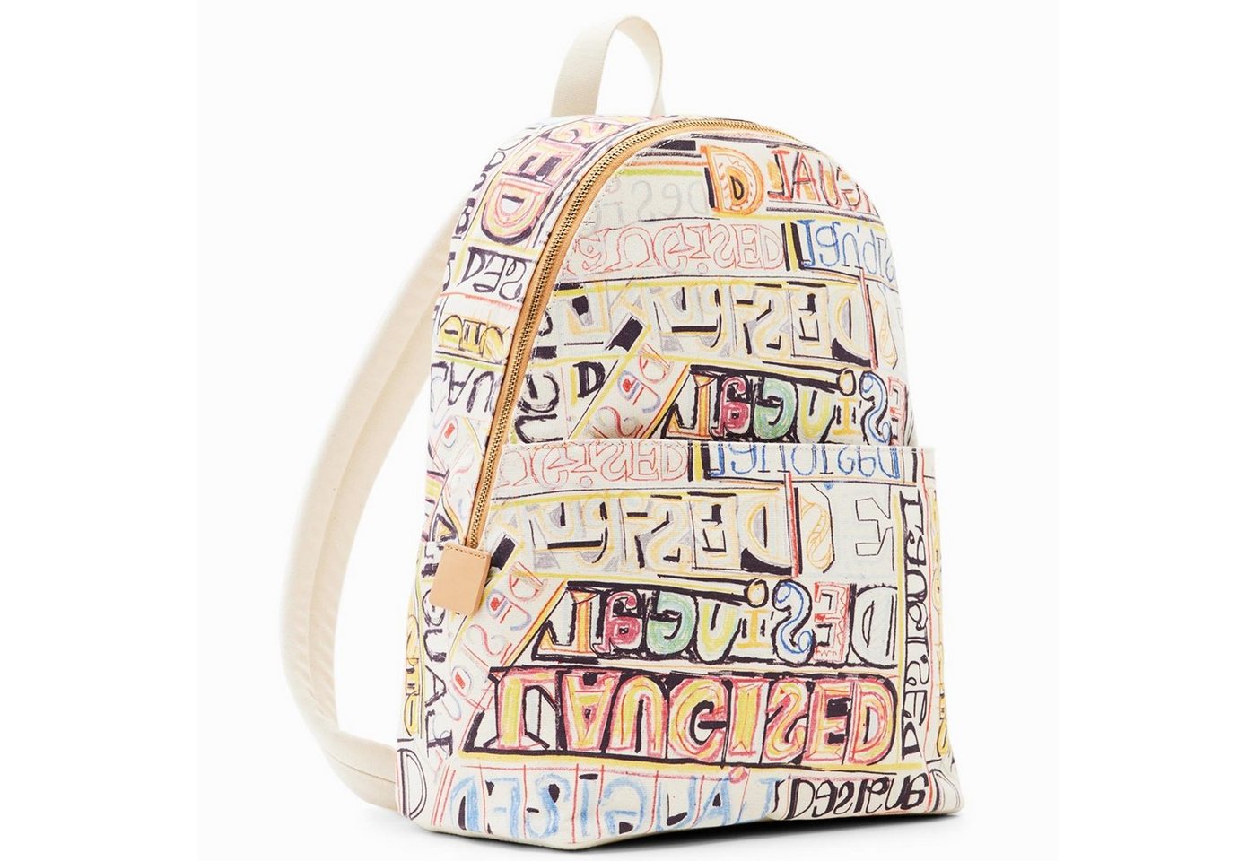 Desigual Rucksack Desigual Damen Rucksack Lettering Mariscal Mombasa bunt (Stück, Stück) von Desigual