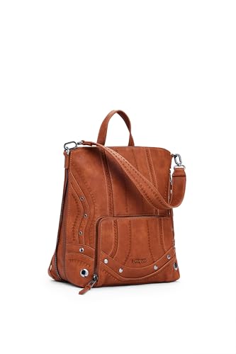 Desigual Rucksack Freizeitrucksack Pretoria Embro Patch Mini Backpack Camel braun Desigual Rucksack Freizeitrucksack Pretoria Embro Patch Mini Backpack Camel braun von Desigual