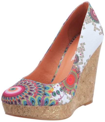 Desigual SHOES_LUCINA 20PS108, Damen Pumps, Orange (TEJA RUSTICA 7032), EU 40 von Desigual