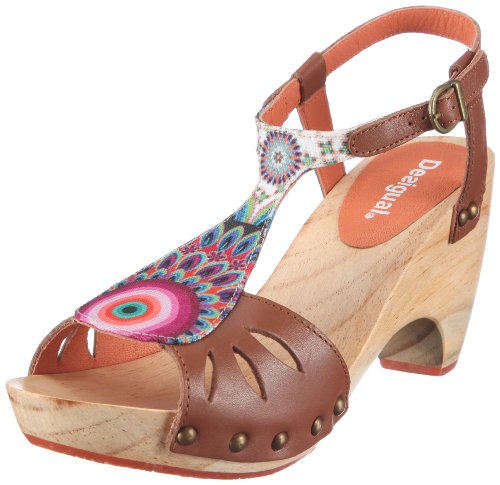 Desigual SHOES_SHEENA 21SS114, Damen Sandalen/Fashion-Sandalen, Braun (SUDAN BROWN 6014), EU 41 von Desigual