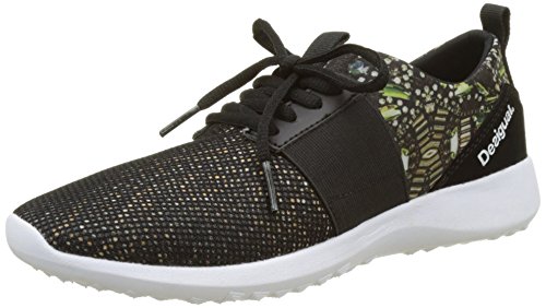 Desigual SHOES_SPEED Y, Damen Laufschuhe, Schwarz (2000 Negro), 36 EU (3.5 UK) von Desigual