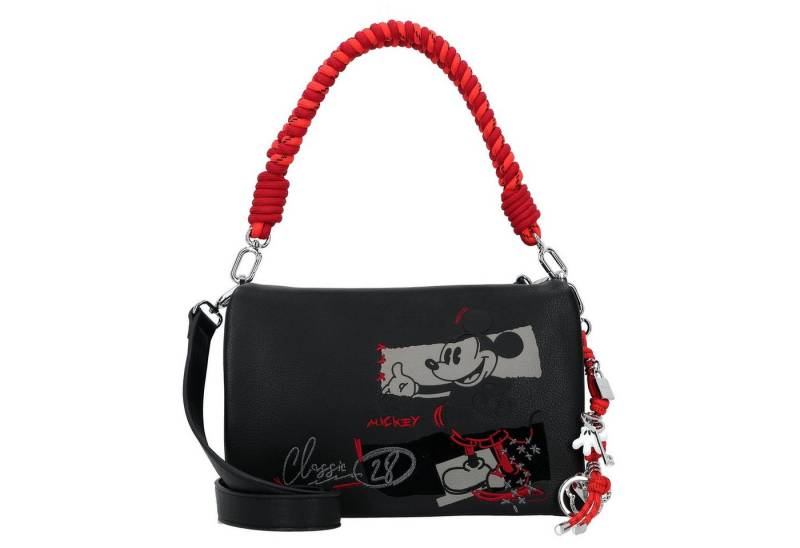 Desigual Schultertasche Mickey Rock, Polyurethan von Desigual