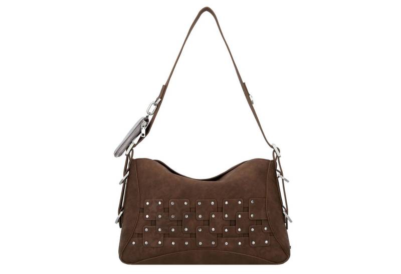 Desigual Schultertasche New Patch, Polyurethan von Desigual