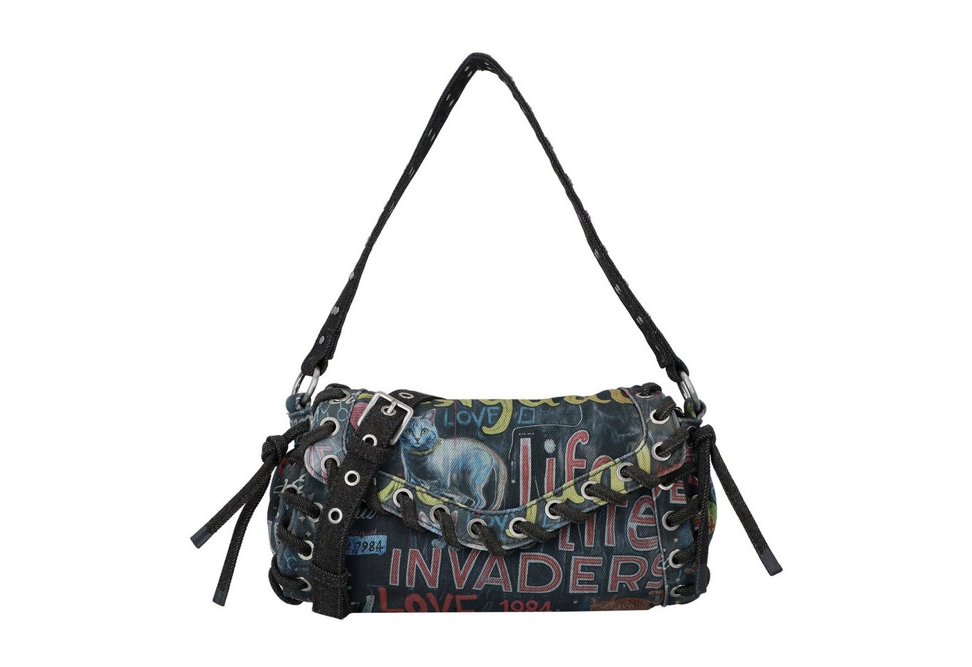 Desigual Schultertasche Pizzicato, Polyurethan Desigual Schultertasche Pizzicato, Polyurethan von Desigual