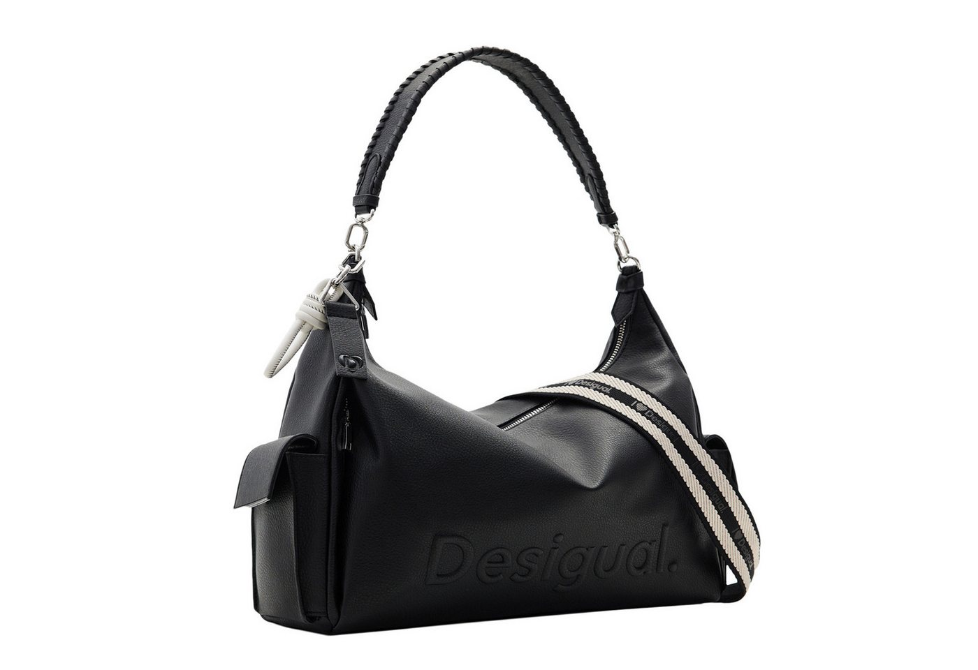 Desigual Schultertasche Schultertasche Bag Half Logo 24 New Habana 24SAXP21 von Desigual