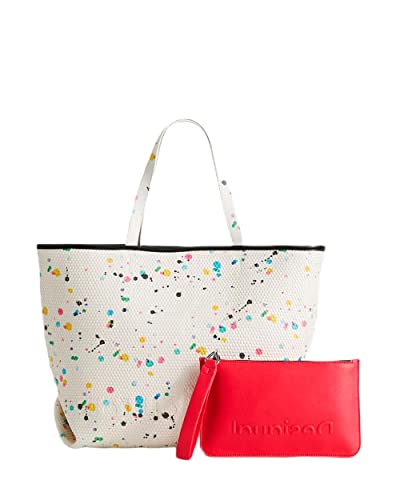 Desigual Shopping Bag, kombi(vintasplatternamibiareve), Gr. - von Desigual