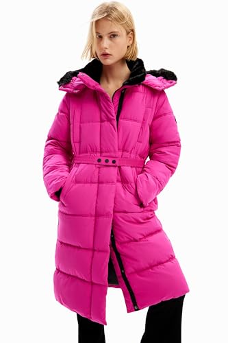 Desigual Surrey 23wwewaz Daunenjacke für Damen, fuchsia, XS von Desigual