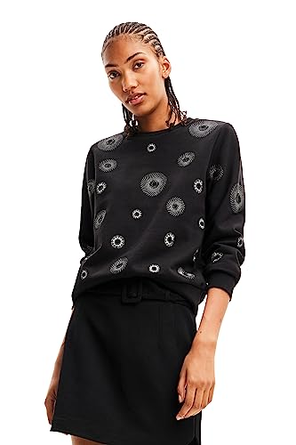 Desigual Sweat_BLINGA, 2000 Black, L von Desigual