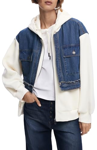 Desigual Sweat_Trucker, 1011 Cream, L von Desigual