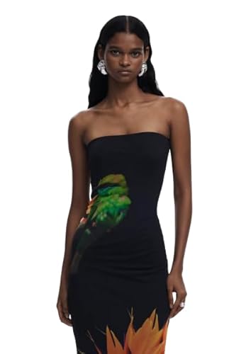 Desigual Swim_COLIBRÍ Strapless, 2000 Black, XL von Desigual