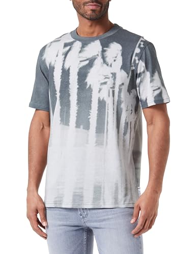 Desigual Herren Ts_Leo T-Shirt, Schwarz, M EU von Desigual