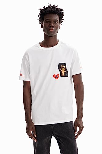 Desigual TS_Neil, 1000 Blanco, XXL von Desigual