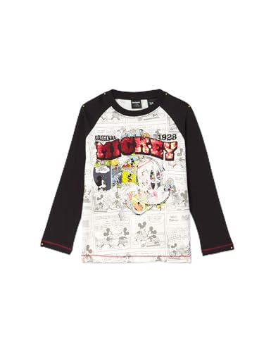 Desigual TS_Paper Mickey, 1000 Blanco, 5/6 von Desigual