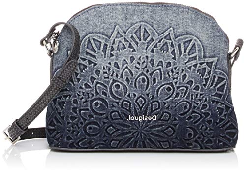 Desigual Tasche 20SAXA49 BOLS SEVEN SEAS DEIA 5008 DENIM DARK BLUE von Desigual