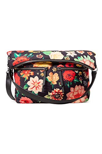 Desigual Tasche Damen bols lacroix fabric pekin 20waxaci uni schwarz von Desigual