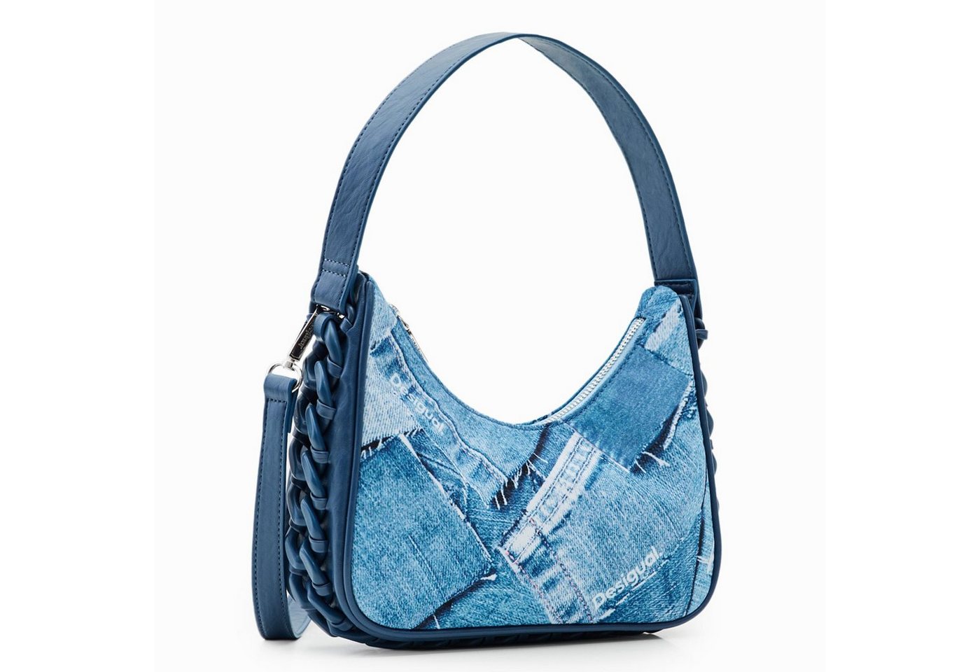 Desigual Umhängetasche Desigual Damen Schultertasche Forever Blue Medley blau (1-tlg) von Desigual