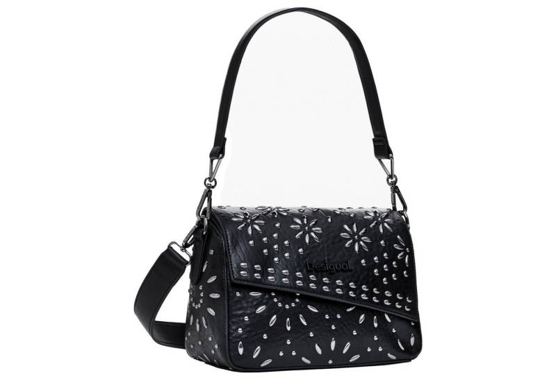 Desigual Umhängetasche Metal Dandelion Phuket - Schultertasche Mini (black) von Desigual