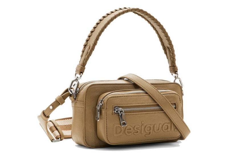 Desigual Umhängetasche Umhängetasche Schultertasche Bag Half Logo 24 Kaki Cambridge 2.0 von Desigual