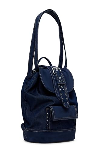 Desigual Rucksack Freizeitrucksack Krapina Bindella Backpack Denim Dark Blue dunkelblau von Desigual