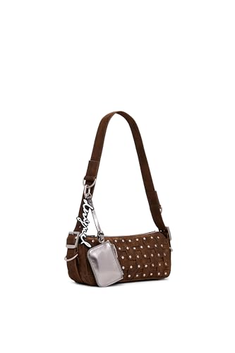 Desigual BAG_NEW PATCH 1 CHOCO, 6009 CHOCOLATE, U von Desigual