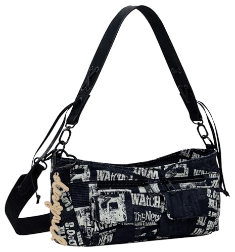 BAG_NEWSPAPER DONOSTI, 2000 BLACK, U von Desigual