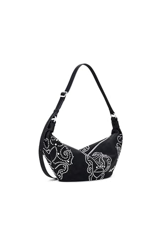 Desigual Umhängetasche Schultertasche Poker Face Munster 2.0 Crossbody Bag Black schwarz von Desigual