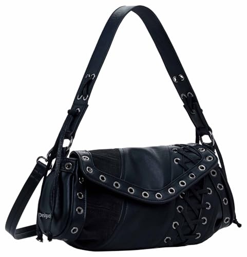 BAG_TANGO_BLACK PATCH ZAR, 2000 BLACK, U von Desigual