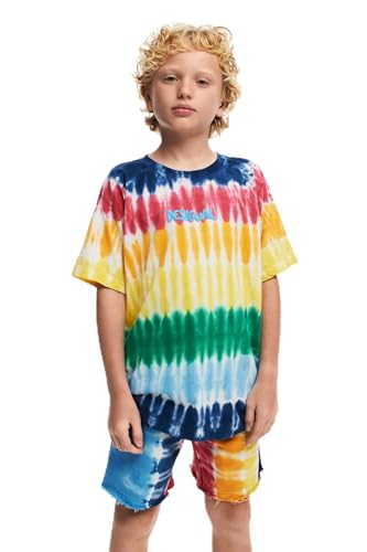 Desigual Unisex Kinder 25SBTK07 T-Shirt, Material FINISHES, 13/14 von Desigual
