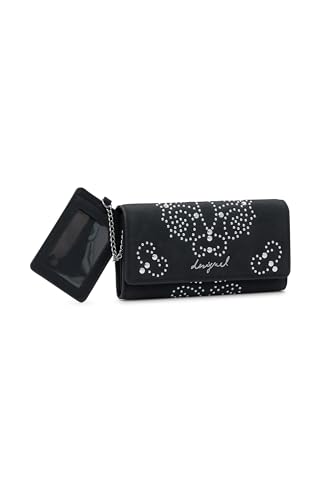 Desigual Geldbörse Poker Face Mone Mariona Long Wallet Black schwarz von Desigual