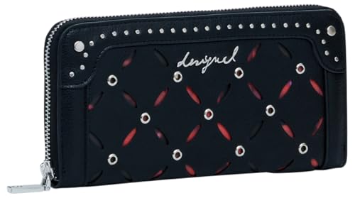 Desigual Unisex Mone_Yankee Bi-Fold Wallet, schwarz Desigual Unisex Mone_Yankee Bi-Fold Wallet, schwarz von Desigual
