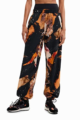 Desigual Women's, 2000 Black Casual Pants, L von Desigual