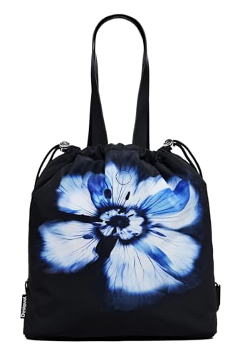 Desigual Women's Accessories Nylon Backpack MEDIUM, Schwarz Desigual Women's Accessories Nylon Backpack MEDIUM, Schwarz von Desigual