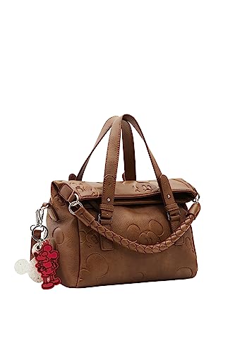 Desigual Women's BOLS_All Mickey LO, Brown von Desigual