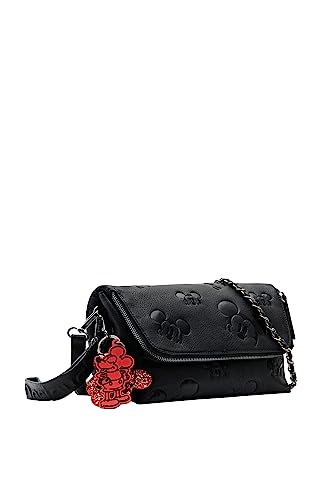 Desigual Women's BOLS_All Mickey Venecia, Black von Desigual