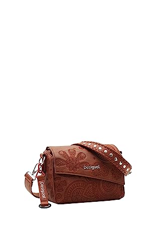 Desigual Women's BOLS_Dejavu Phuket Mini, Brown von Desigual