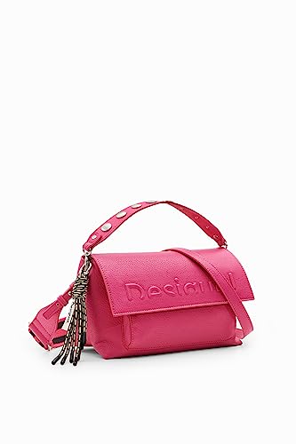 Desigual Women's BOLS_Half Logo Venecia Across Body Bag, Red von Desigual