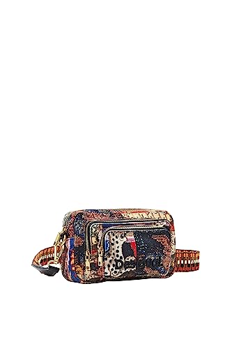 Desigual Women's BOLS_Tapestry CARCASSONE, Black von Desigual