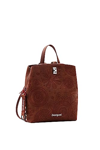 Desigual Women's Back_Dejavu Sumy Mini, Brown von Desigual